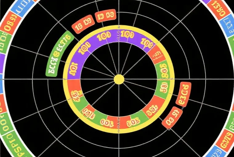 周期波动雷达图